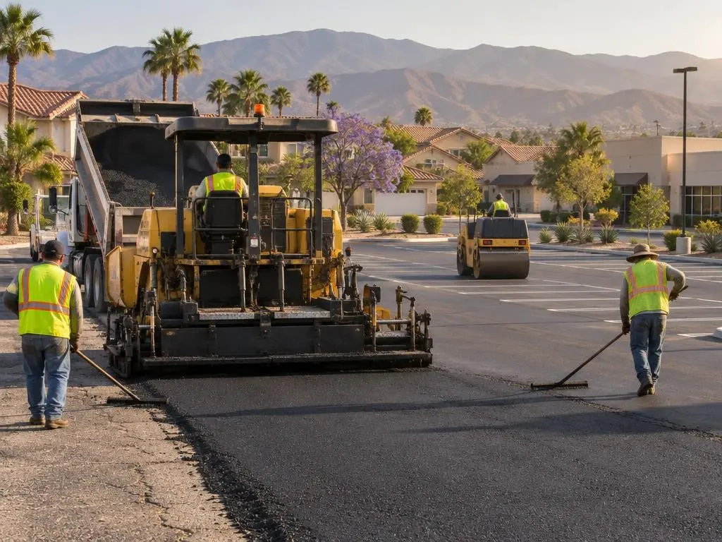Parking Lot Paving in Ontario, CA